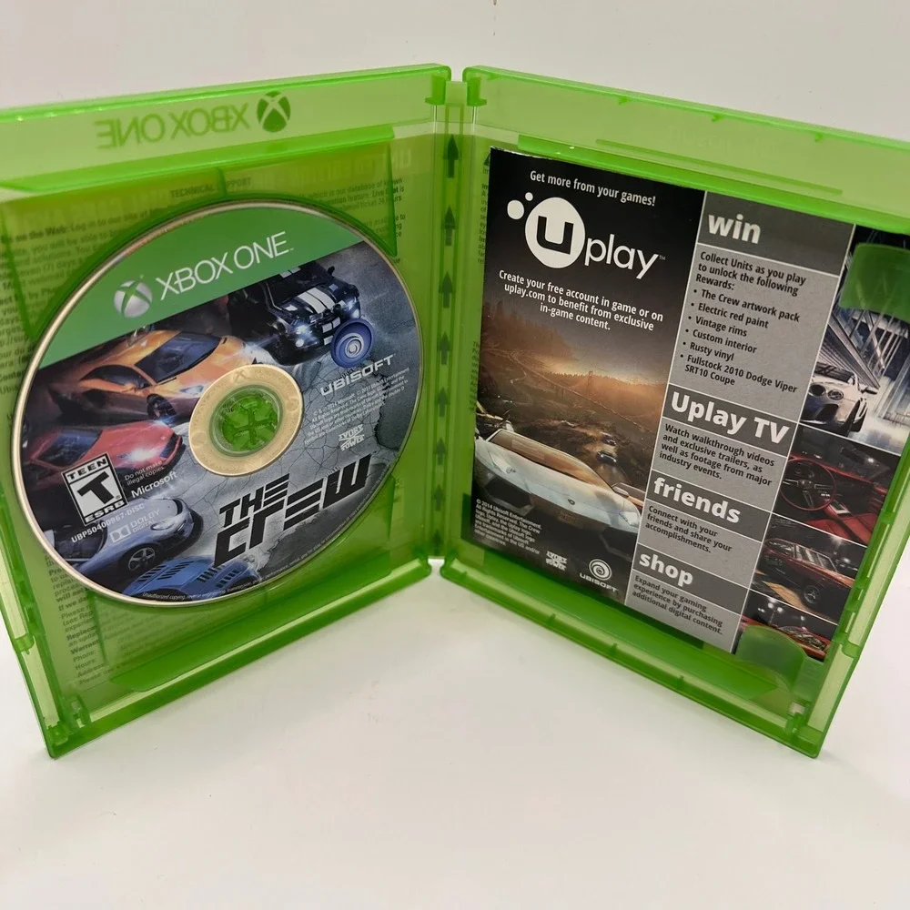 The Crew Limited Edition Xbox One Ubisoft Racing Video Game 2014 CIB